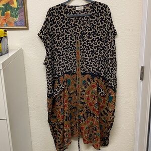 Kantha Bae Silk Butterfly Muu Black Gold Embroidery - New